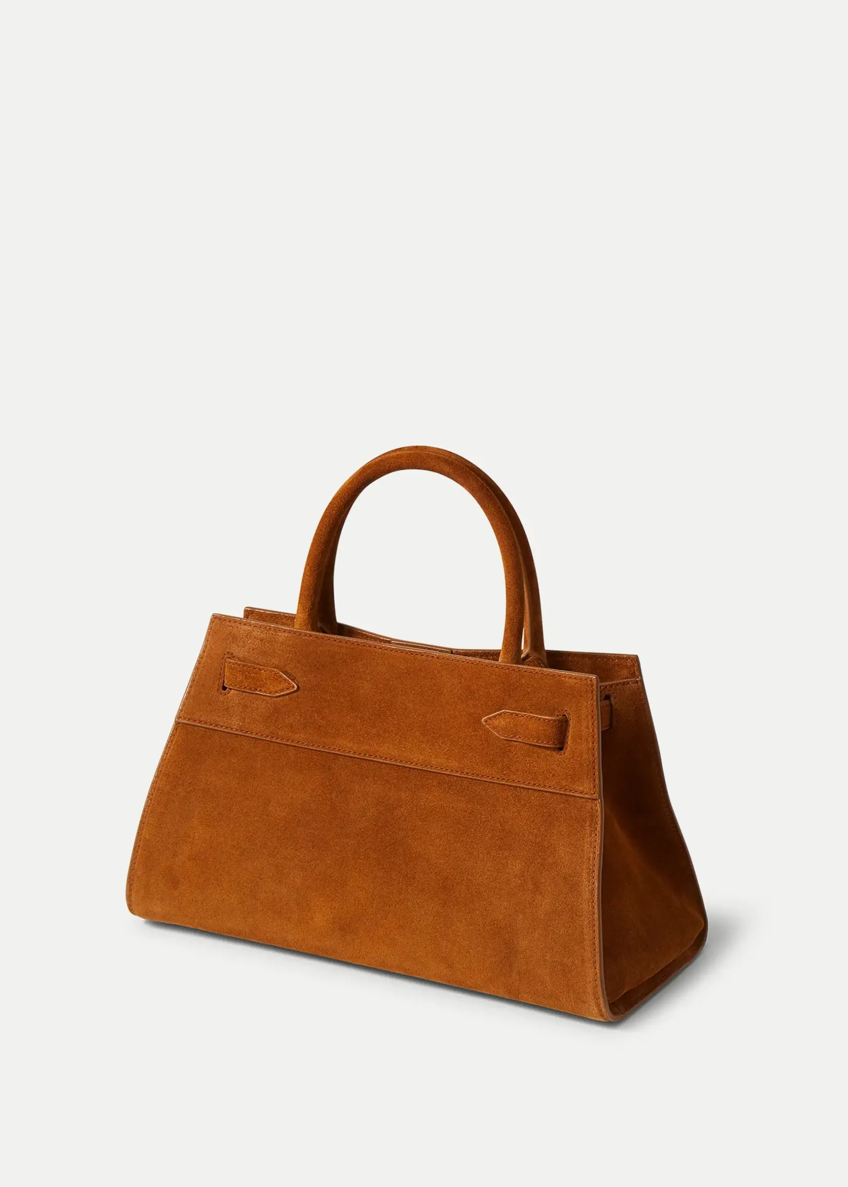 Veronica Beard Suede Dash Bag Tobacco