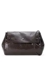 Staud CY CONVERTIBLE BAG ESPRESSO SNAKE
