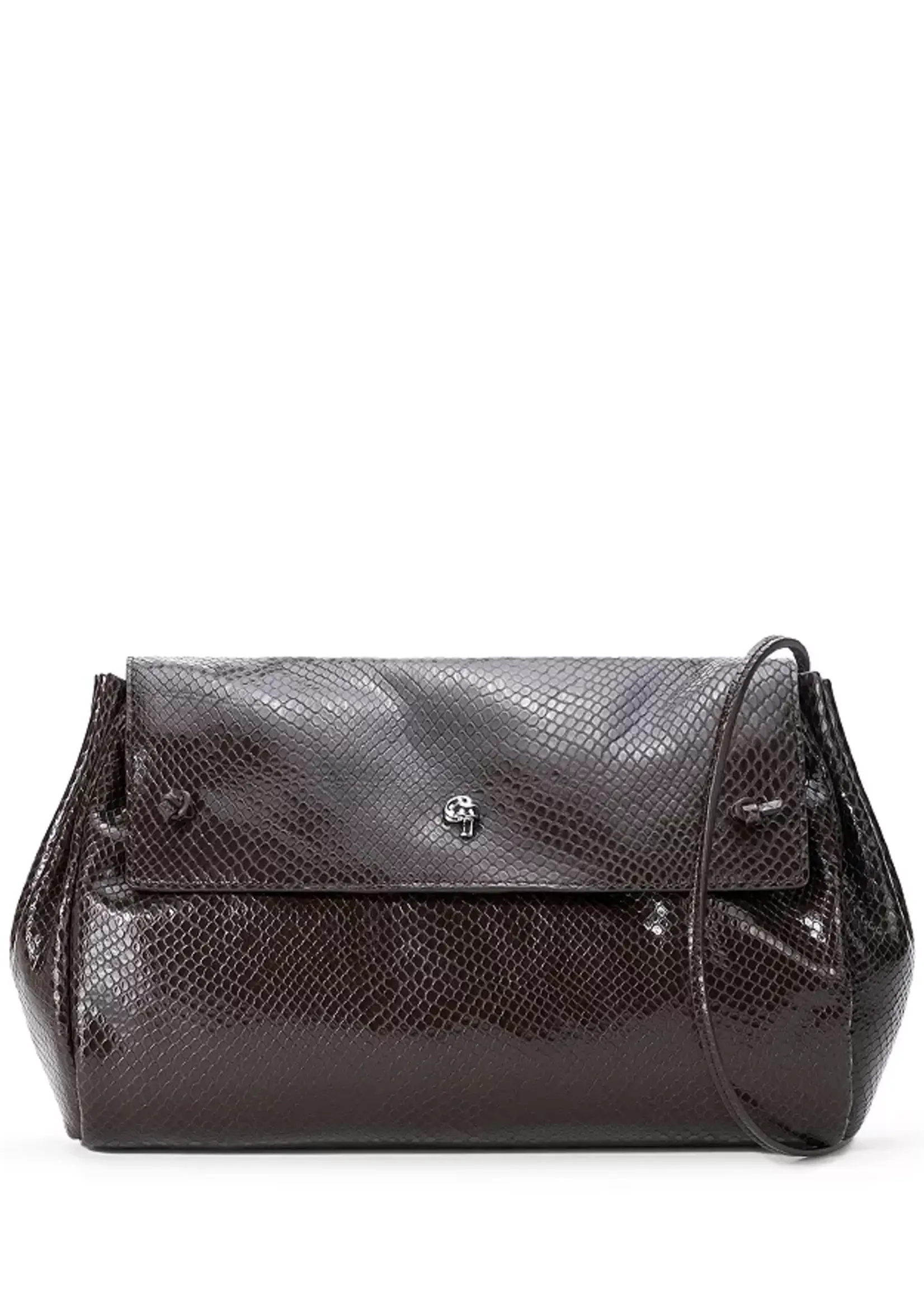 Staud CY CONVERTIBLE BAG ESPRESSO SNAKE