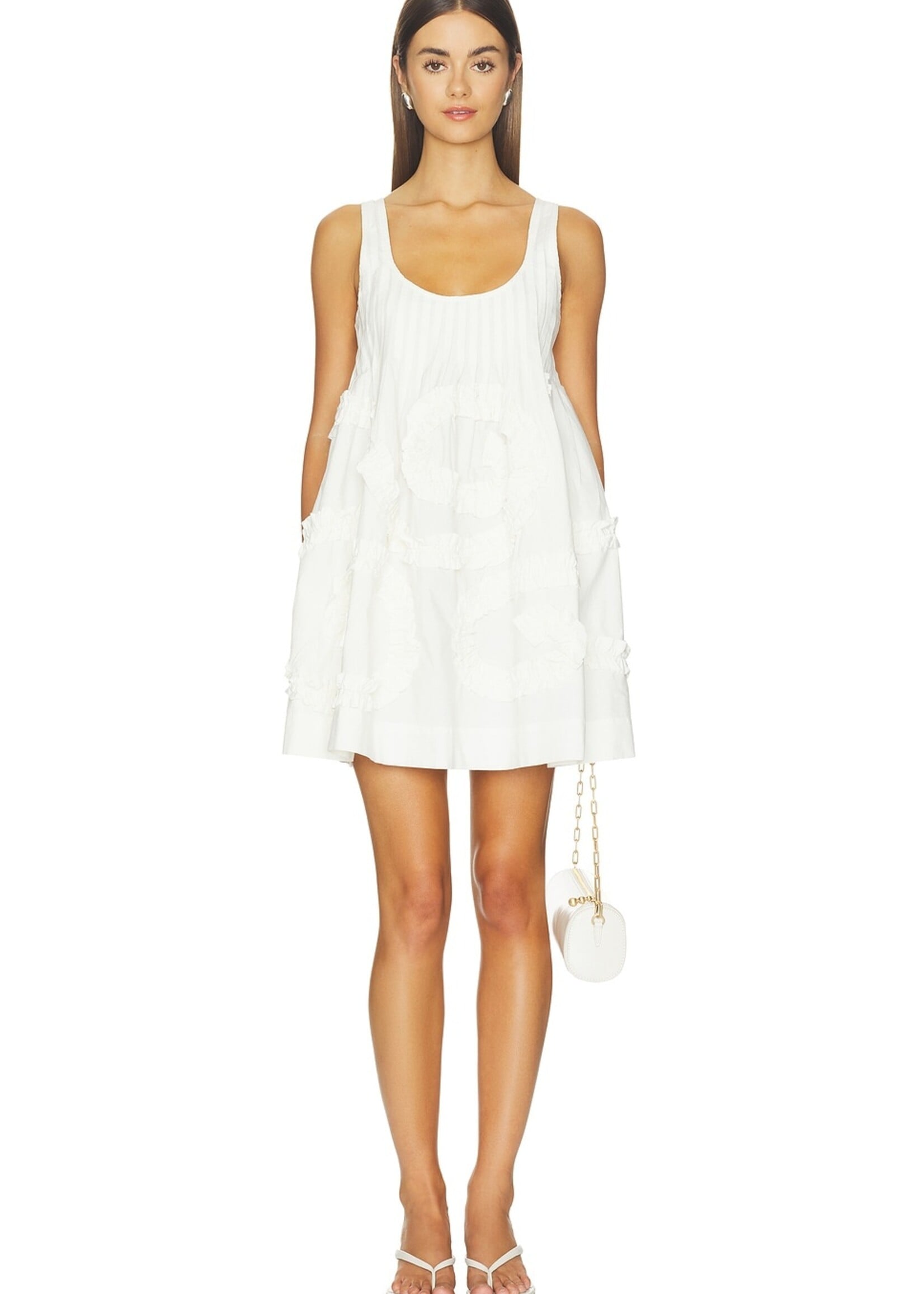 Stella Mini Dress - White