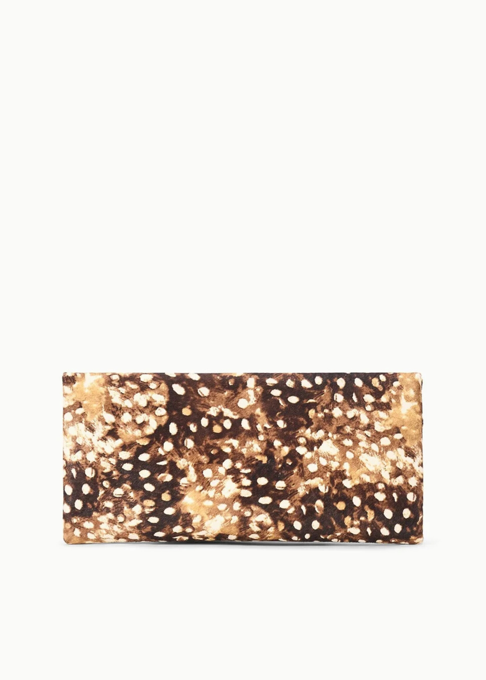 Staud MUSE CLUTCH FAWN HAIRCALF