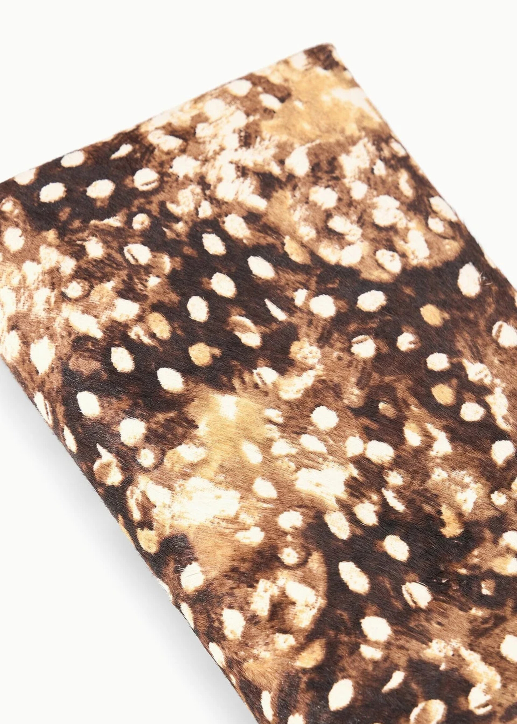 Staud MUSE CLUTCH FAWN HAIRCALF