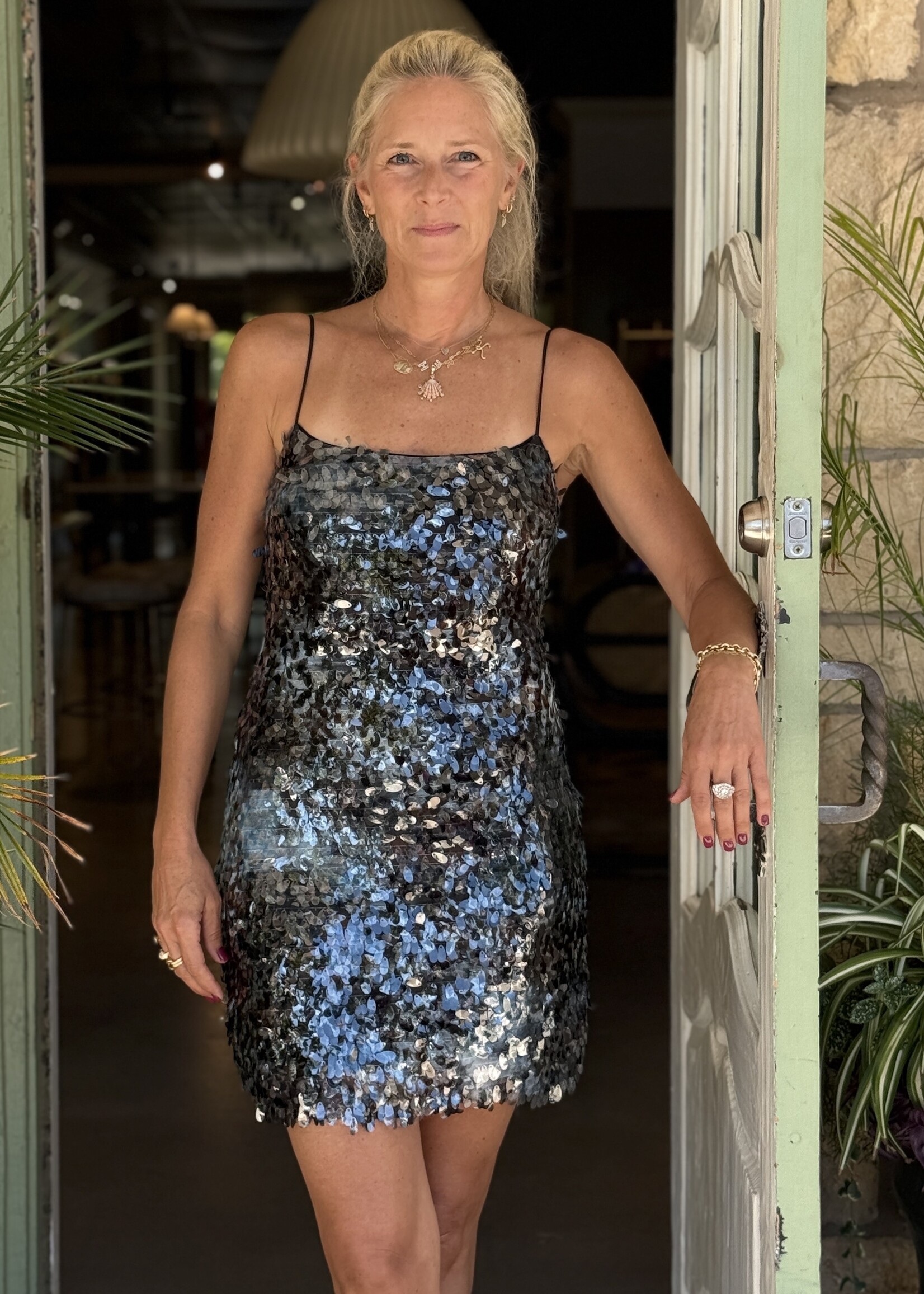 Staud SUR DRESS NIGHTSPARK