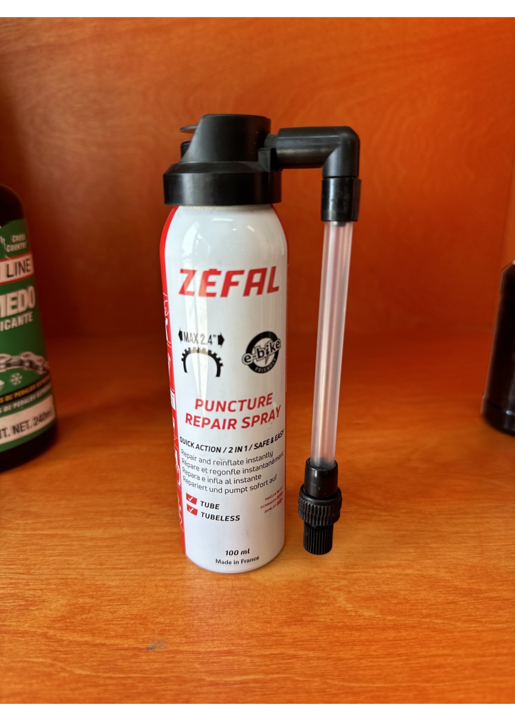 Zefal Bomba reparador antiponchaduras