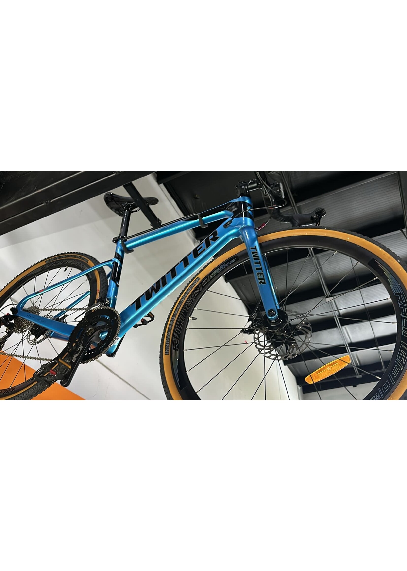 Sunpeed Bicicleta Twitter Gravel Azul/Negro