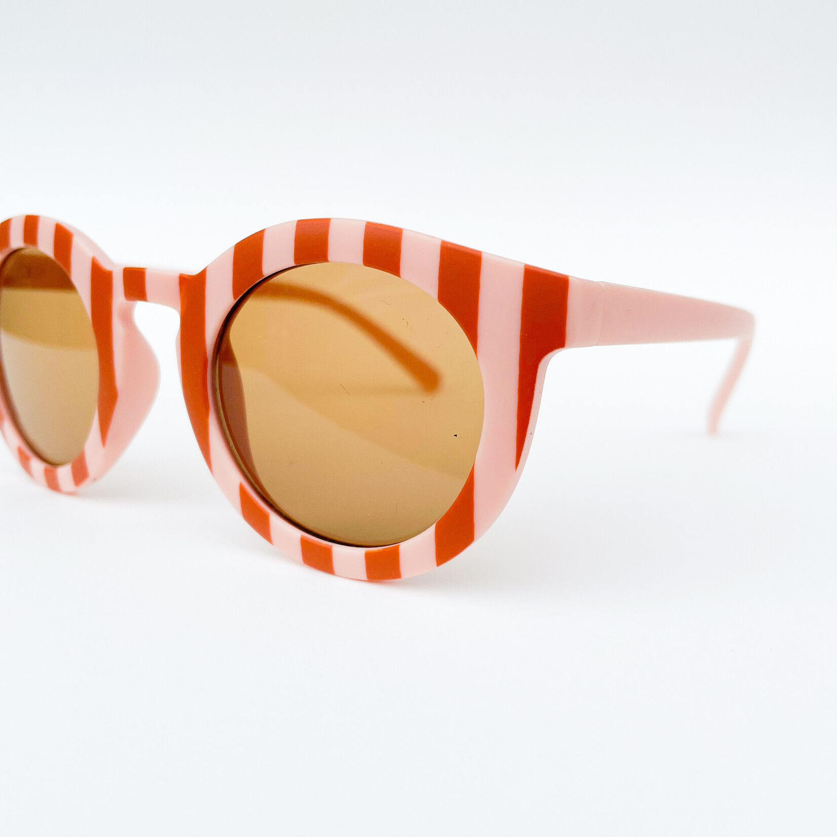 Retro Blush & Tan Suglasses