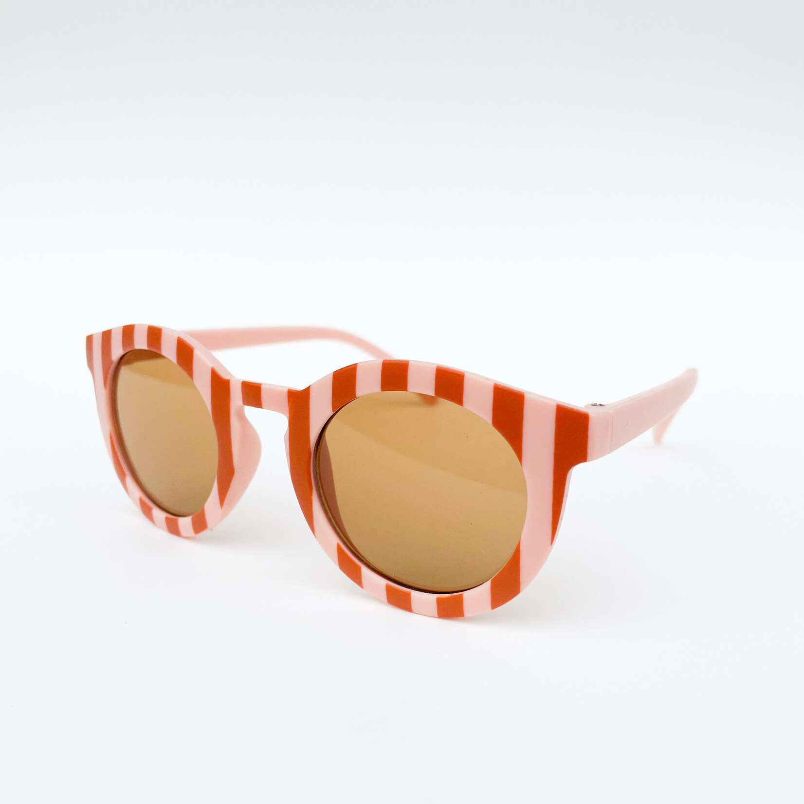 Retro Blush & Tan Suglasses