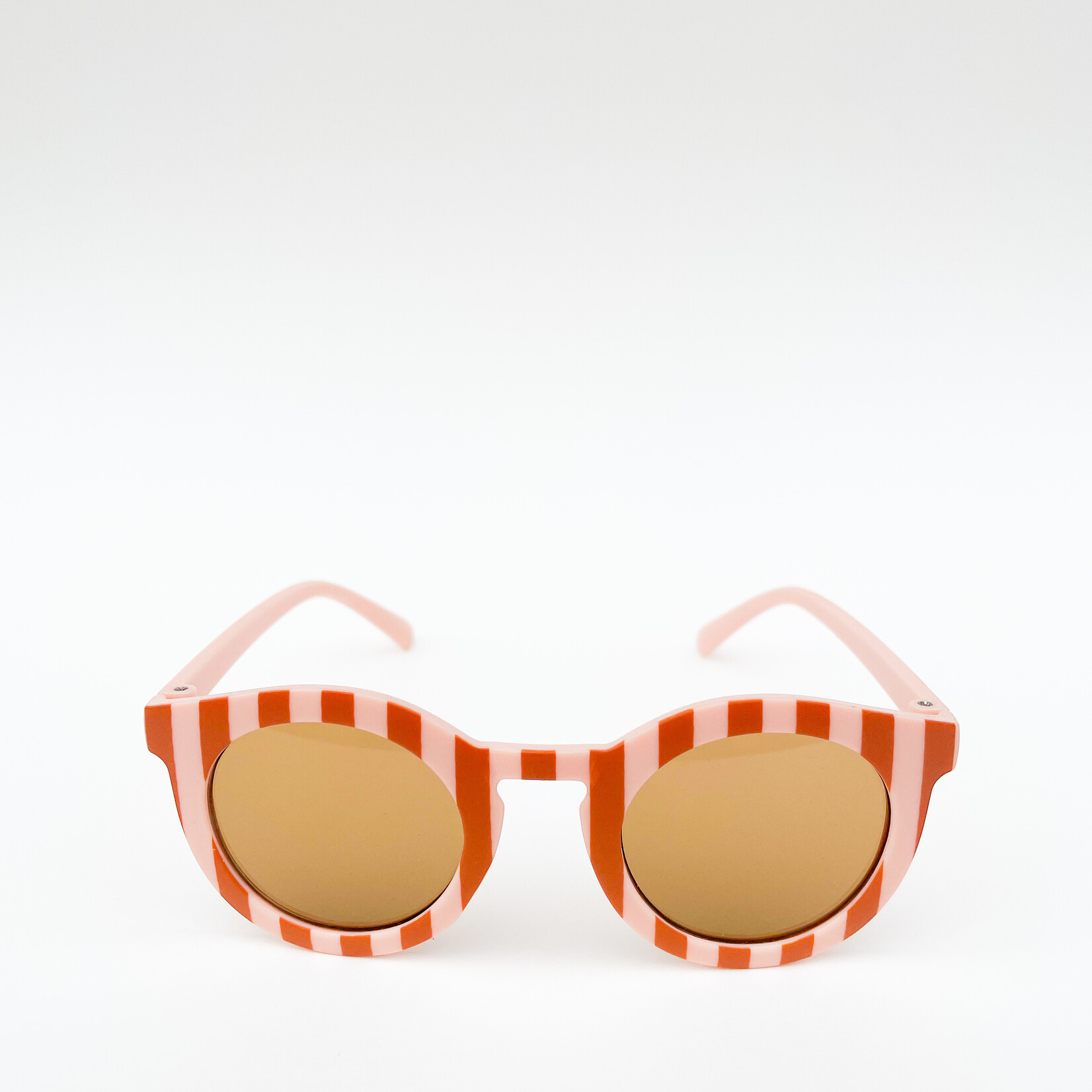 Retro Blush & Tan Suglasses