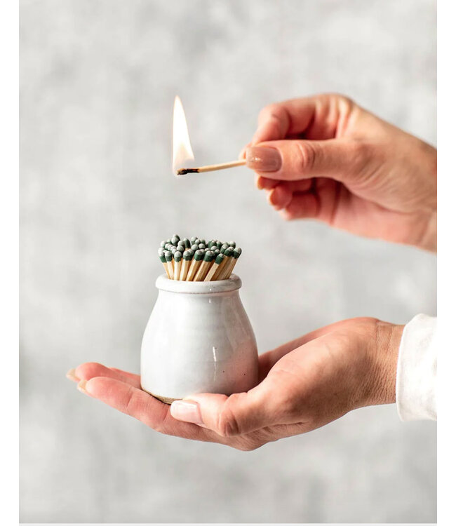 Farmhouse Pottery Milkmaid Match Striker