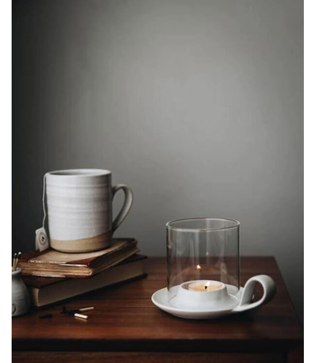 Farmhouse Pottery Pantry Tealight Hurricane