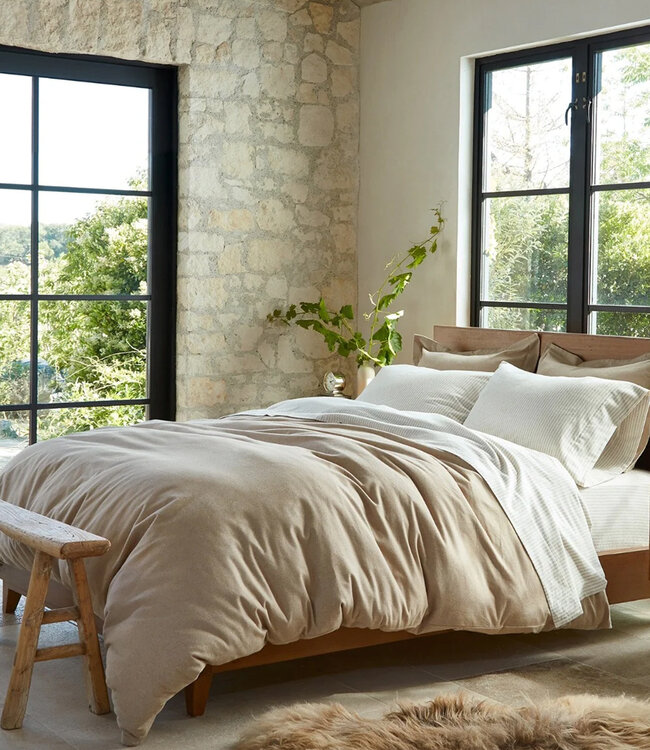 Coyuchi Organic Flannel Duvet Cover