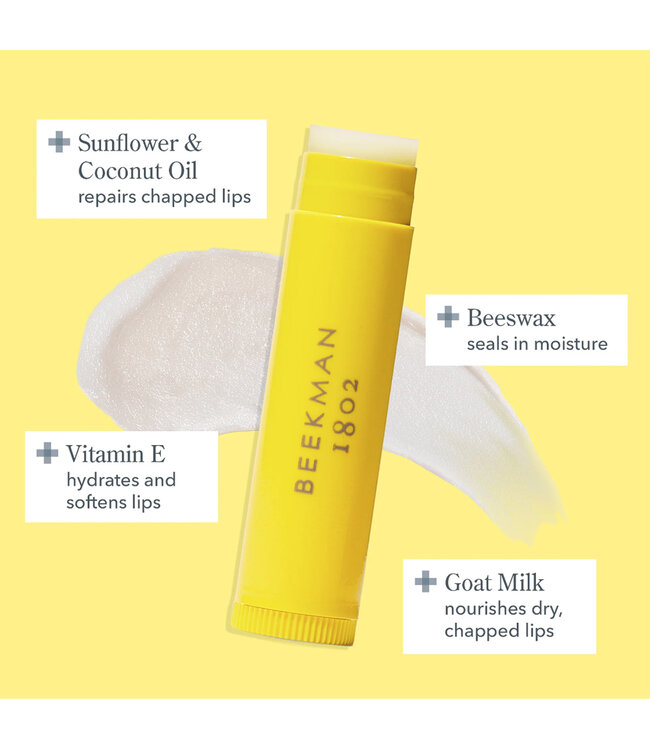 Beekman Sunshine Lemon Lip Balm