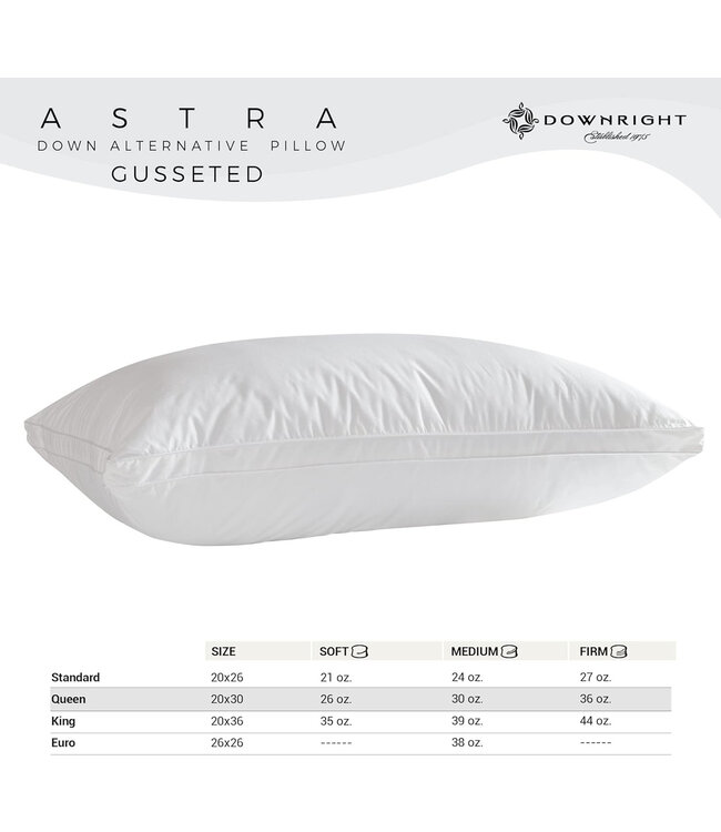 Downright Astra Down Alternative Pillow