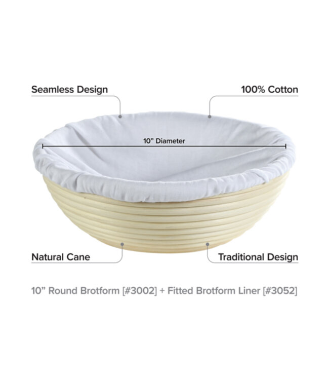 Brotform Proofing Basket Cotton Liner