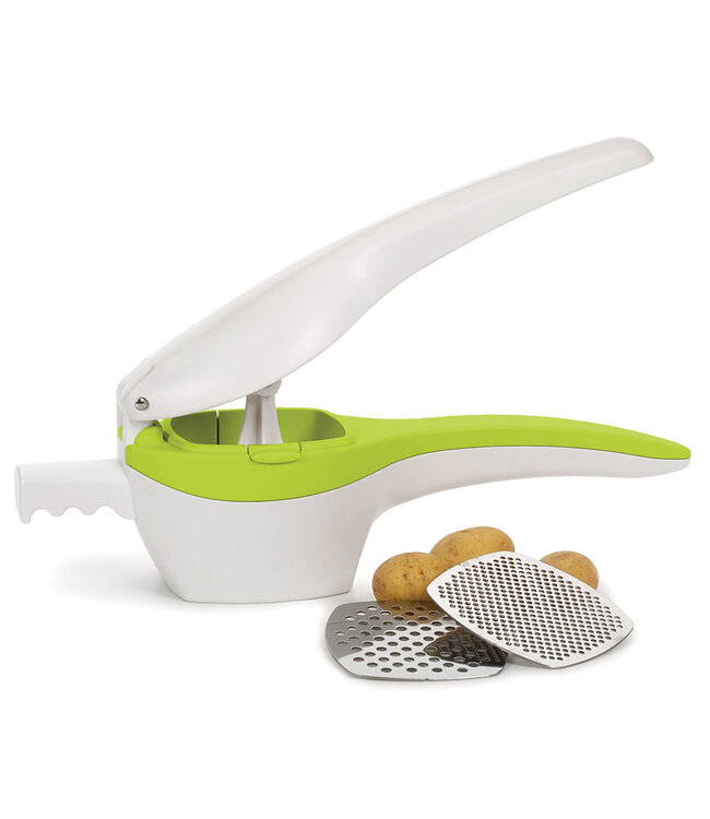 RSVP Potato Ricer - White/Green
