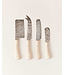 Farmhouse Pottery Artisan Forged Cheese Knives - Set of 4