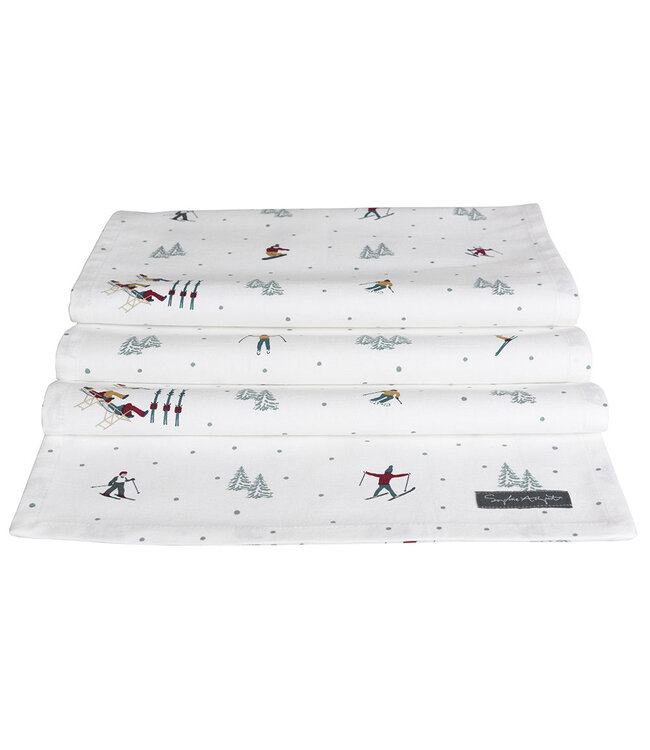 Sophie Allport Skiing Table Runner