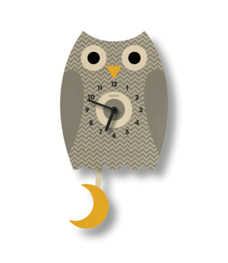 Popclox Pendulum Clock - Forest Animals