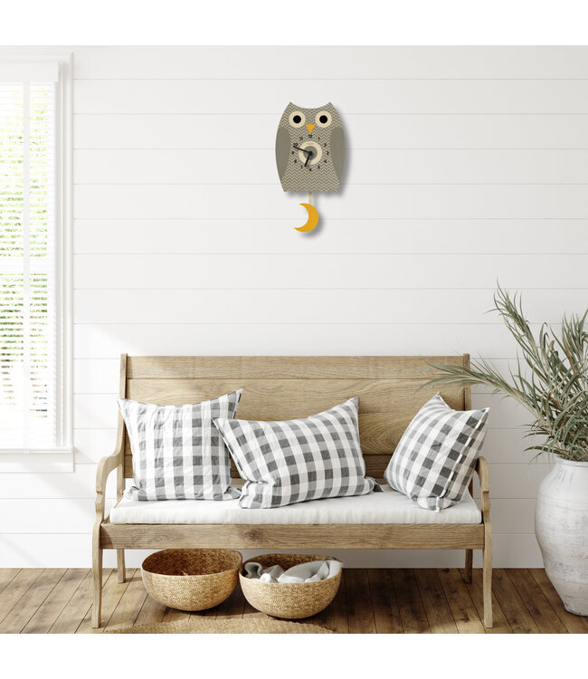 Popclox Pendulum Clock - Forest Animals