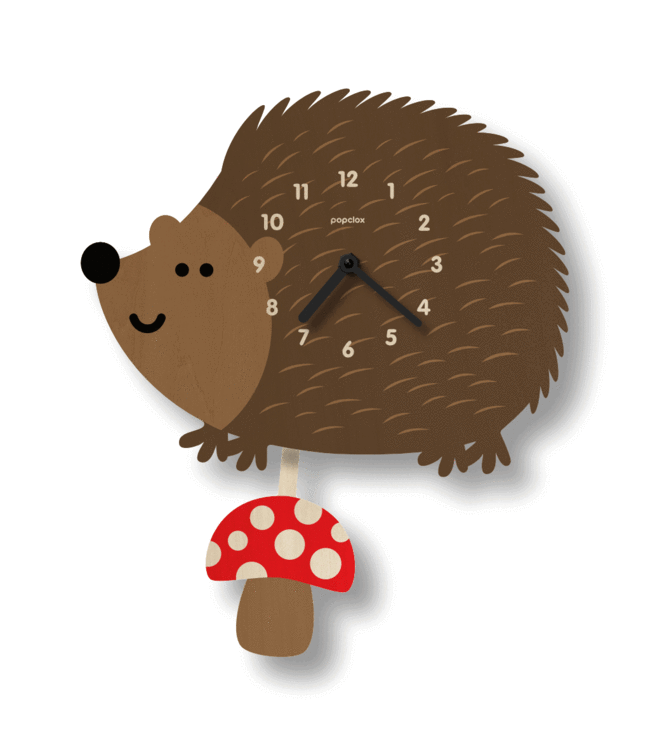 Popclox Pendulum Clock - Forest Animals