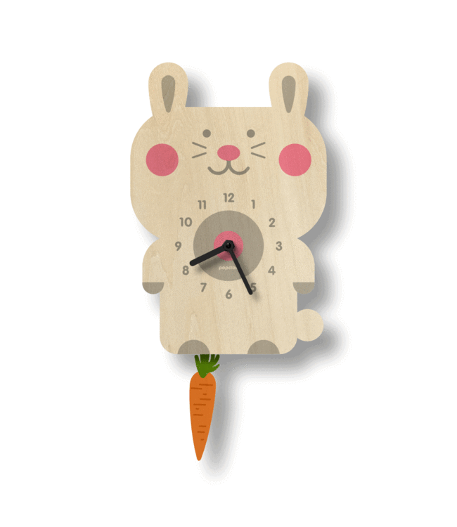 Popclox Pendulum Clock - Forest Animals