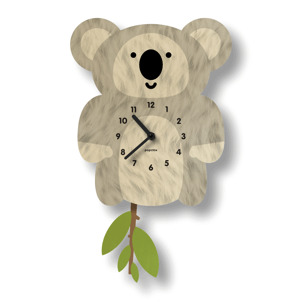 Popclox Pendulum Clock - Animals - The Country Store on Main