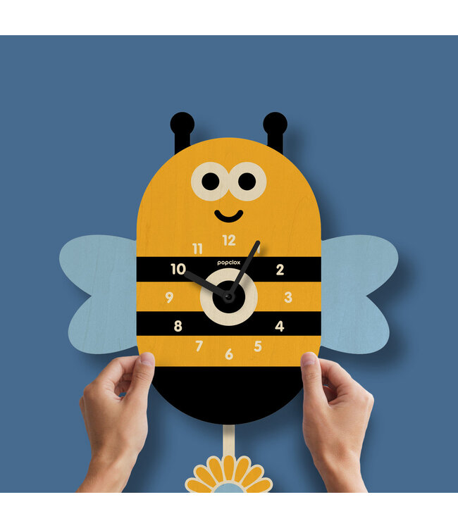 Popclox Pendulum Clock - Insects