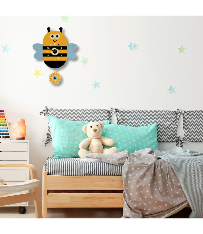 Popclox Pendulum Clock - Insects