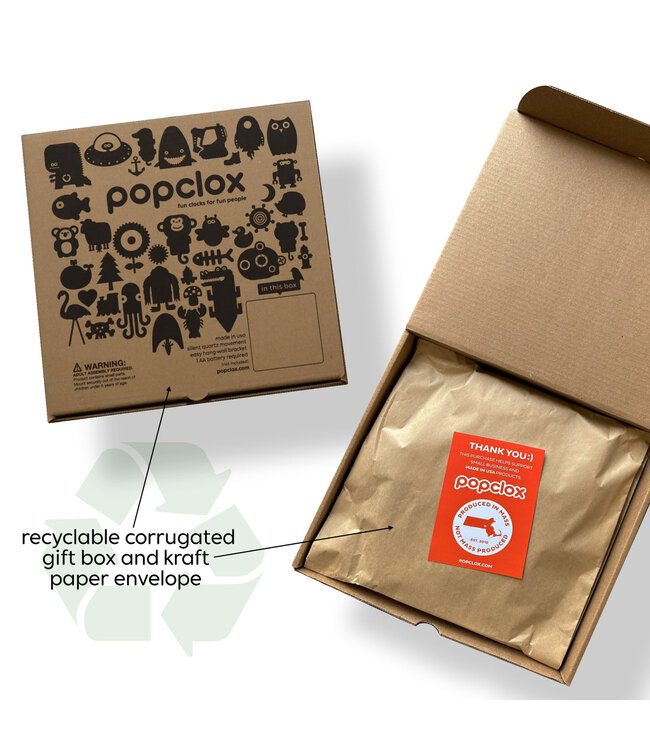 Popclox Pendulum Clock - Outdoors