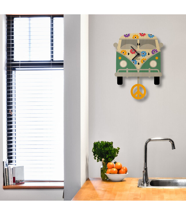 Popclox Pendulum Clock - Vehicles