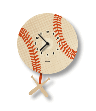Popclox Pendulum Clock - Sports