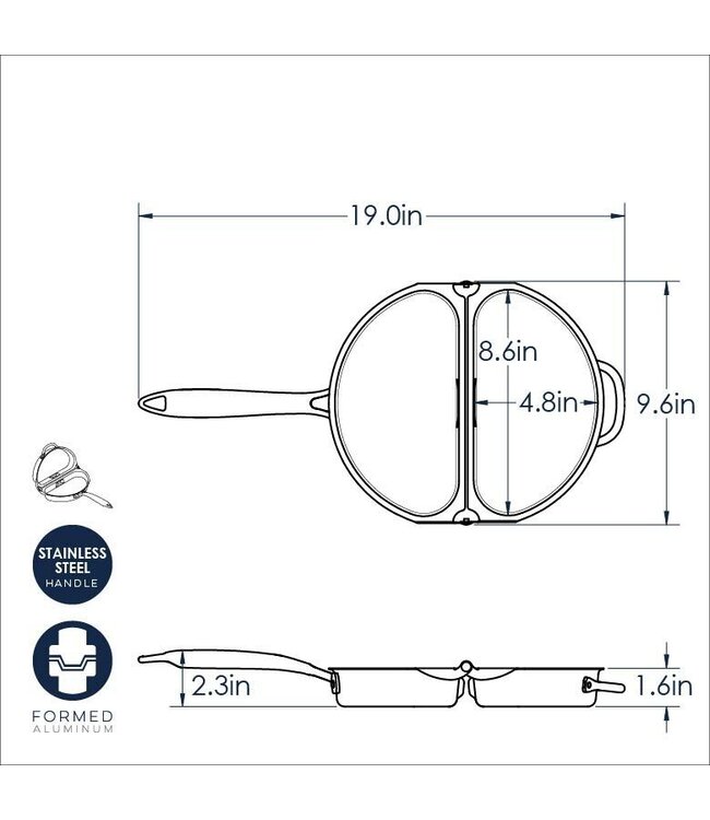 Nordic Ware Frittata & Omelet Pan