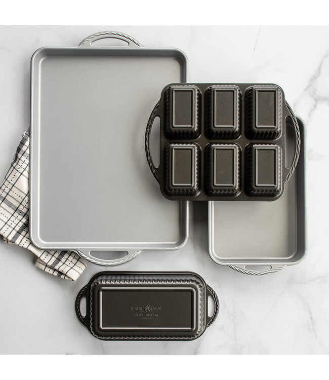 Nordic Ware Procast Mini Loaf Pan