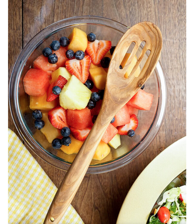 RSVP Olive Wood Slotted Spoon