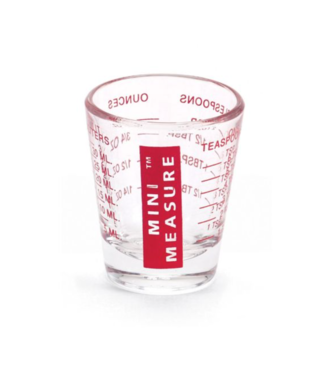 HIC Harold Import Company Kolder Mini Measure - Red