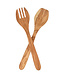 HIC Harold Import Company Olive Wood Salad Set/2