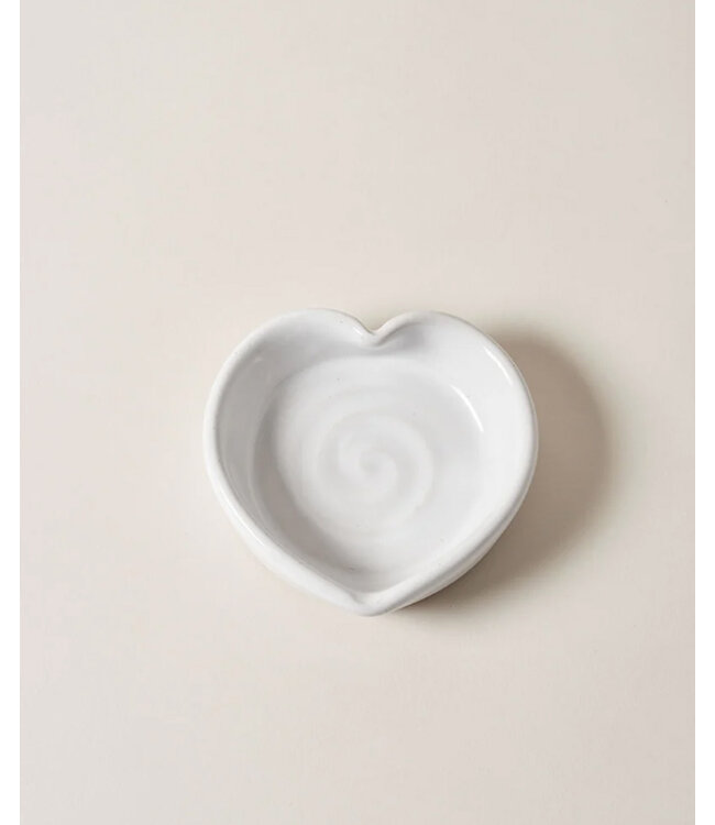 Farmhouse Pottery Heart Dish