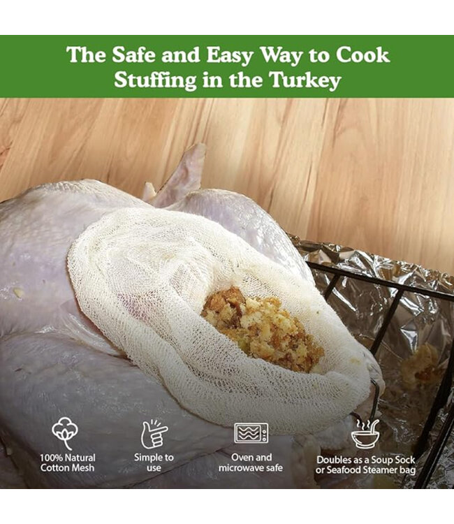 HIC Harold Import Company Regency Turkey Stuffing Bag - Set of 2