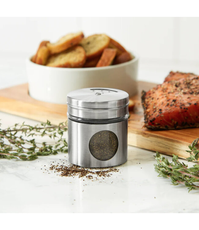 RSVP Glass Spice Shaker Short