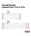 OXO Good Grips Expandable Dresser Drawer Dividers