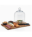 Libbey Cheese Board Serving Set with Glass Dome