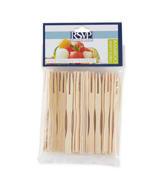 RSVP Bamboo Party Forks