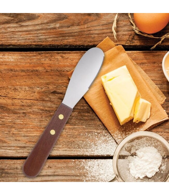 HIC Harold Import Company Spreader w/ Wooden Handle