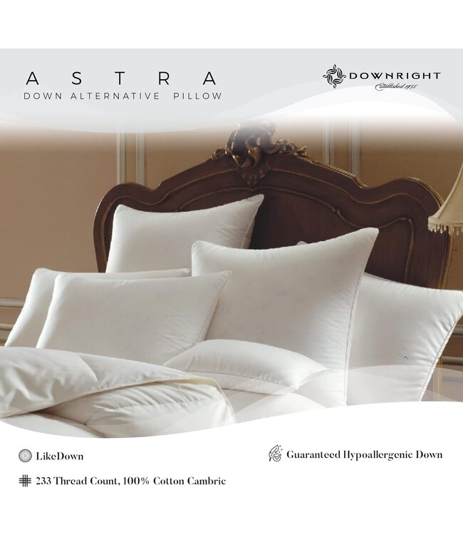 Downright Astra Down Alternative Euro Pillow
