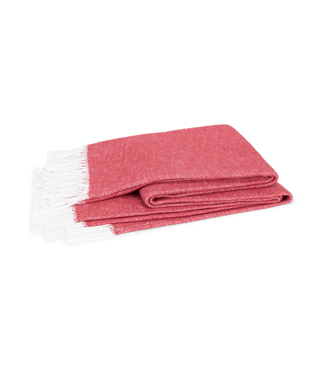 Matouk Pezzo Throw - Monogrammed STOWE