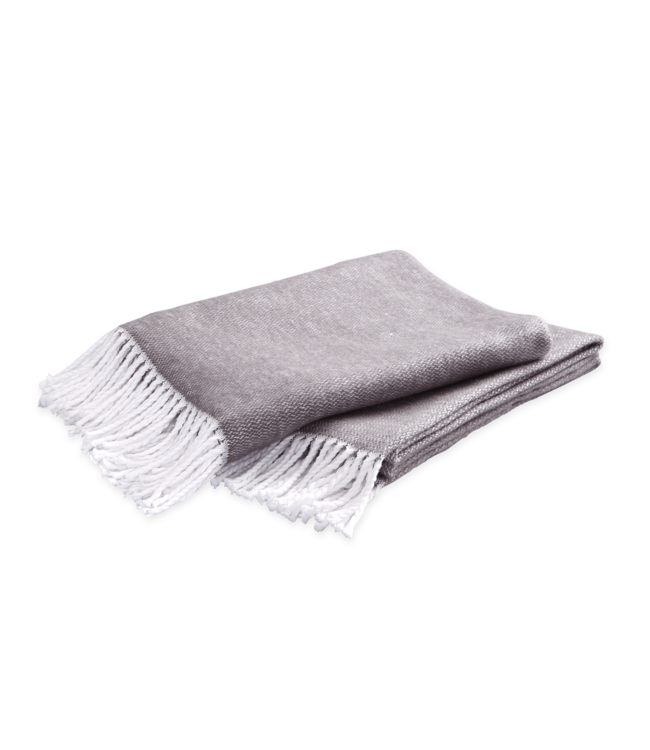 Matouk Pezzo Throw - Monogrammed STOWE