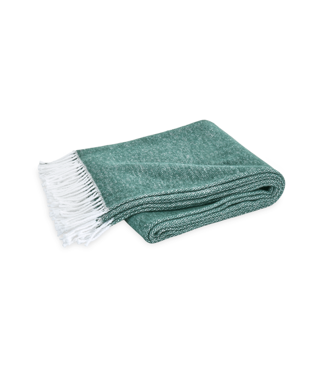 Matouk Pezzo Throw - Monogrammed STOWE