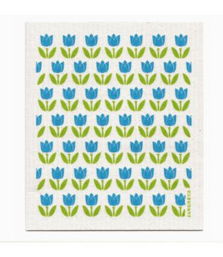 Swedish Dishcloth - Tulip Small - Turquoise