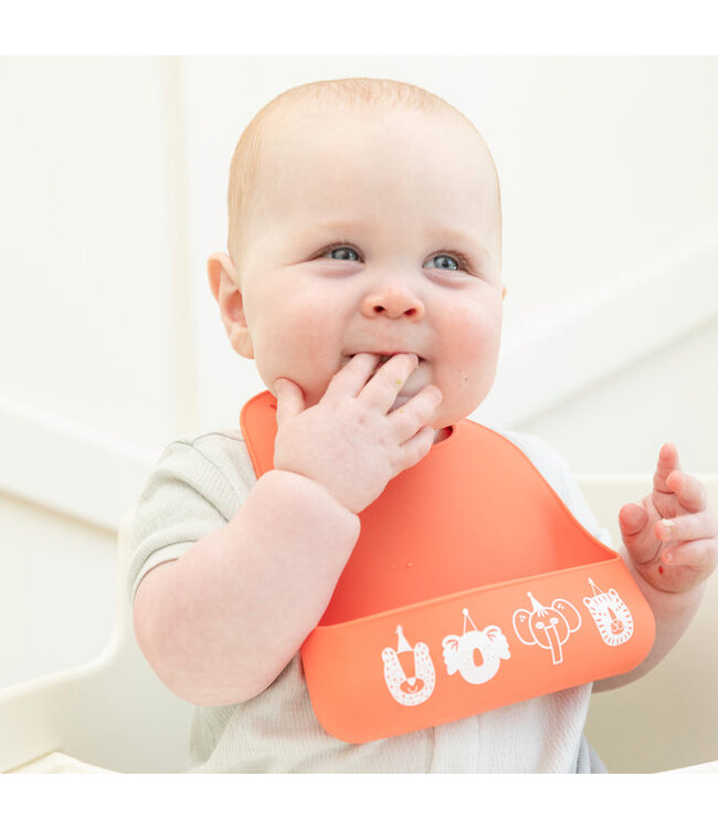 Bella Tunno Little Bites Bib - Neutrals