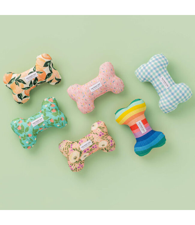 The Foggy Dog Dog Bone Squeaky Toy